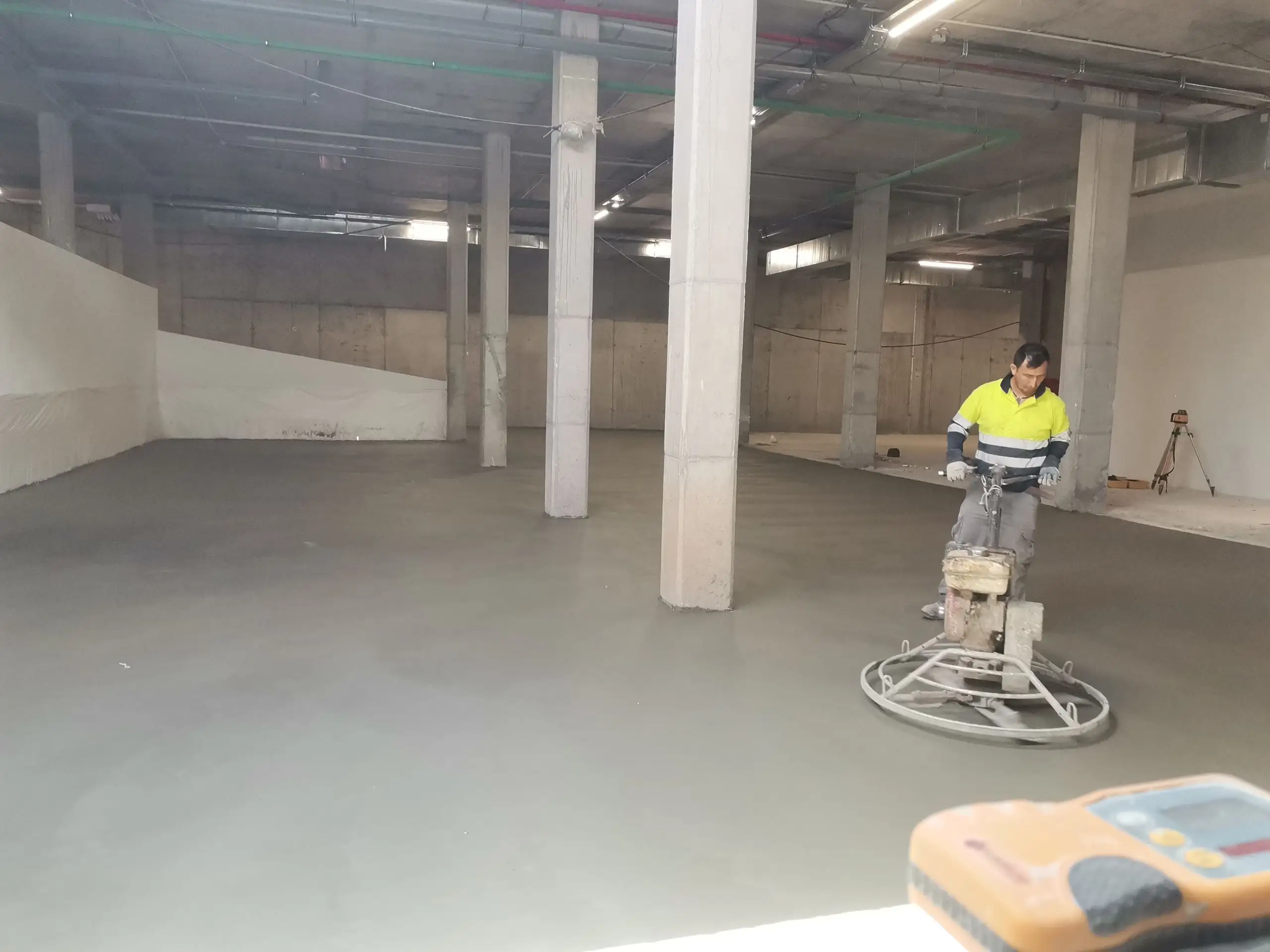 Trabajo de pavimentación en Murcia