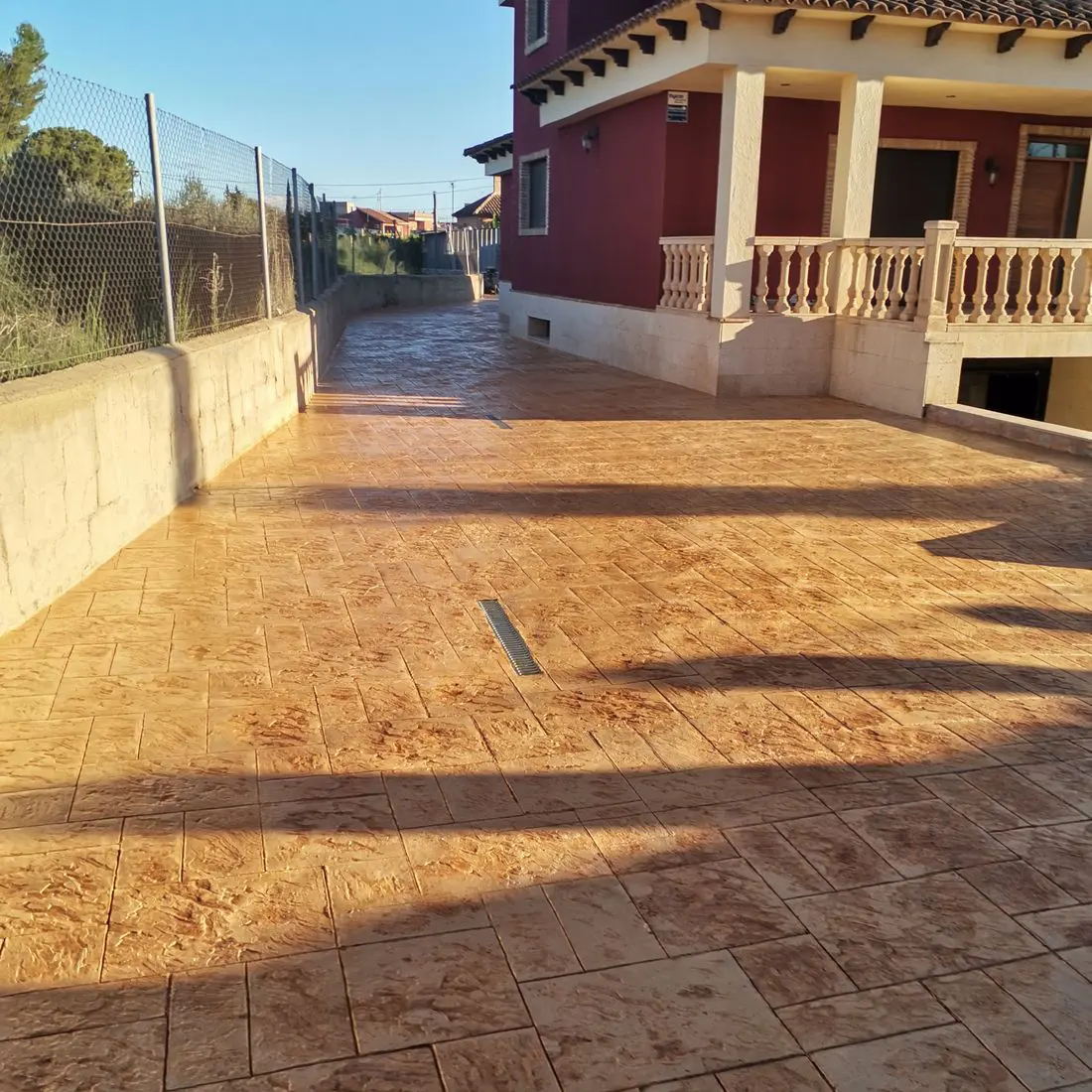 Pavimentos de hormigón impreso